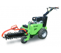Grabenfräse mit hydraulischem Fahrantrieb und Kohler Motor TR 60/14 HC