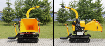 Leistungsstarker Buschholzhäcksler LS 160 P Track