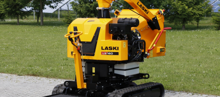 Leistungsstarker Buschholzhäcksler LS 160 P Track