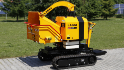 Leistungsstarker Buschholzhäcksler LS 160 P Track